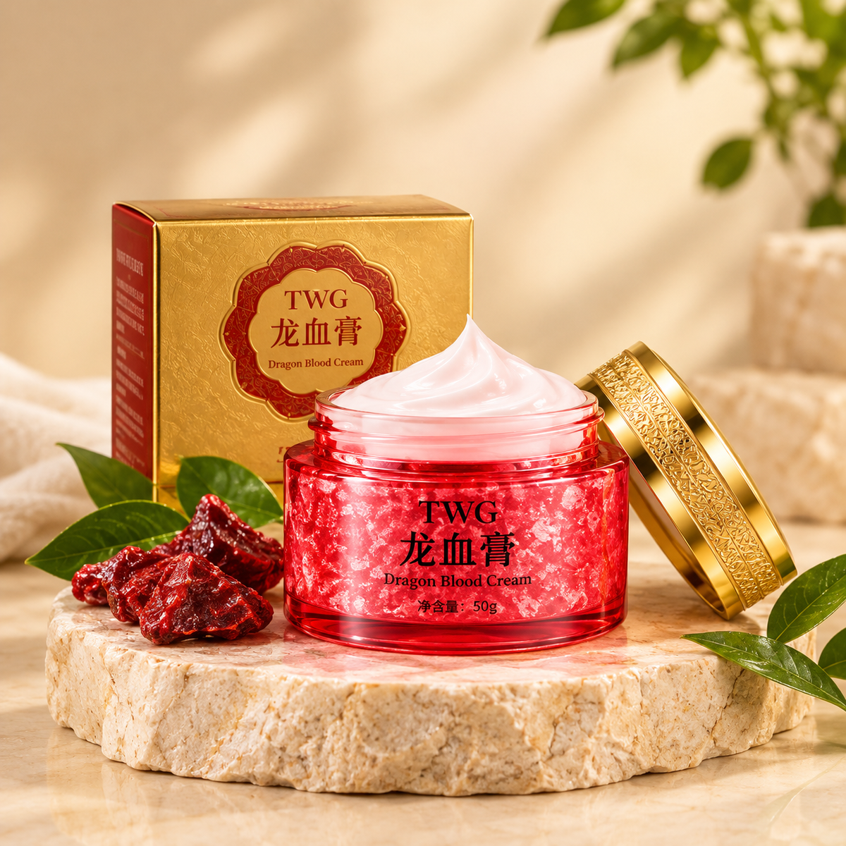 TWG Dragon Blood Cream – Premium Skincare Cream, 50g